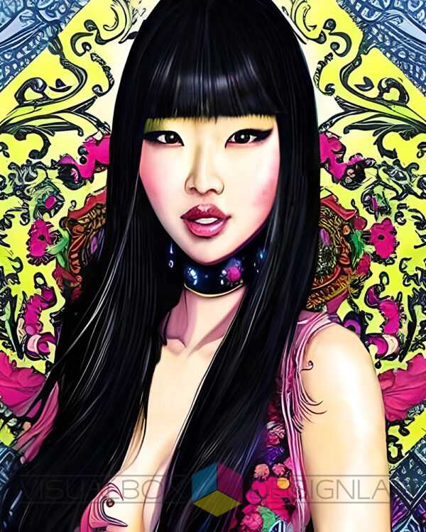 Asian Beauty 2 Digital Art