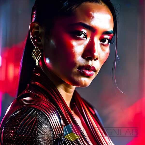 Asian Beauty 4 Digital Art